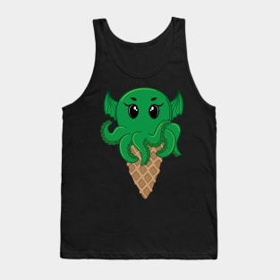 Ice Cream Cthulhu Tank Top